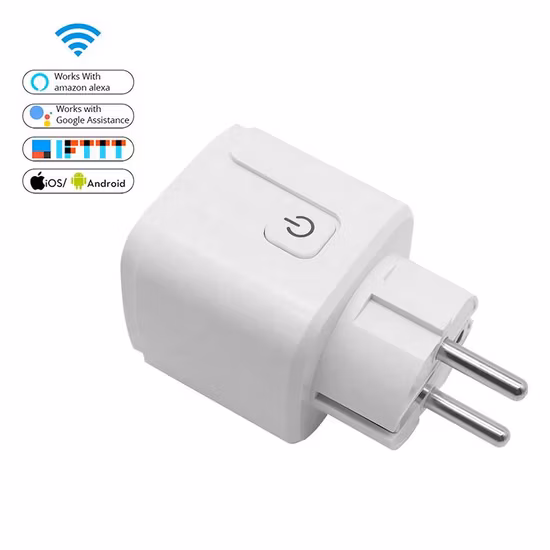 EU Plug Wireless Smart Zigbee Smart Plug Socket