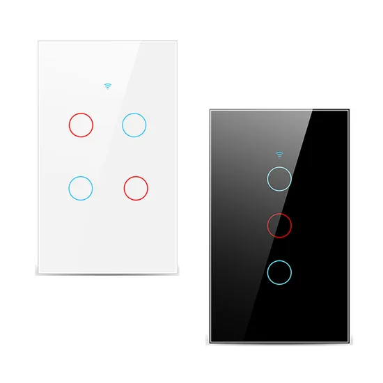 Minco Home norme américaine pas de neutre Tuya WiFi + RF interrupteur système de contrôle de l'éclairage mural interrupteur intelligent mural